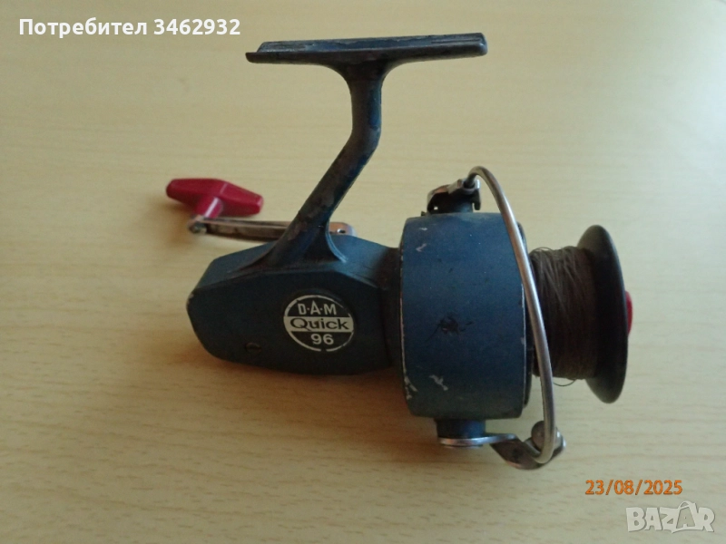 Peтро риболовна макара D.A.M, снимка 1