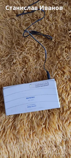 Продавам 8-портов 10/100 Mbps switch Repotec RP 1708-K, снимка 1