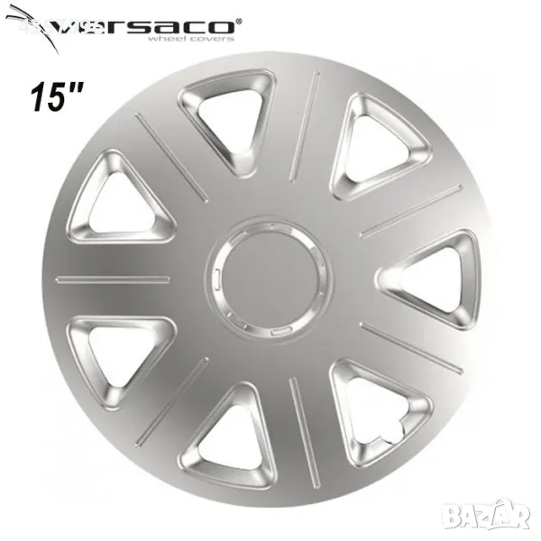 Тасове за джанти 15'' Versaco Master Silver, снимка 1