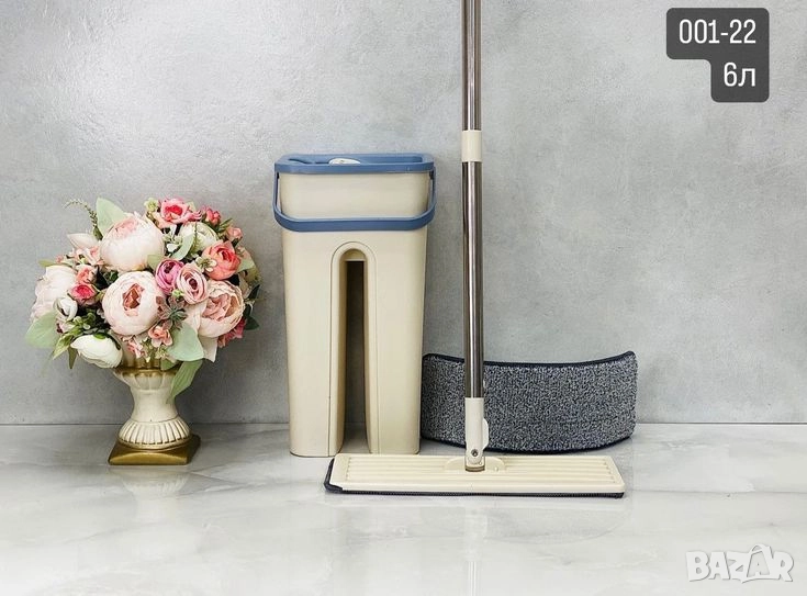Компактен квадратен моп с кофа, снимка 1