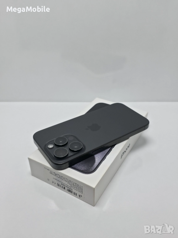iPhone 15 Pro 256GB Titanium Black, снимка 1
