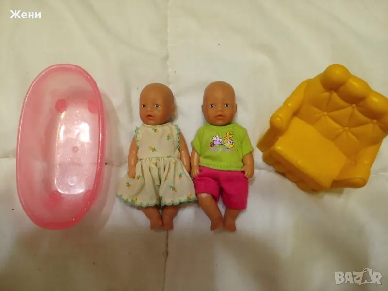 Zapf Creation Baby Born Miniworld малки куклички бебета 4", снимка 1