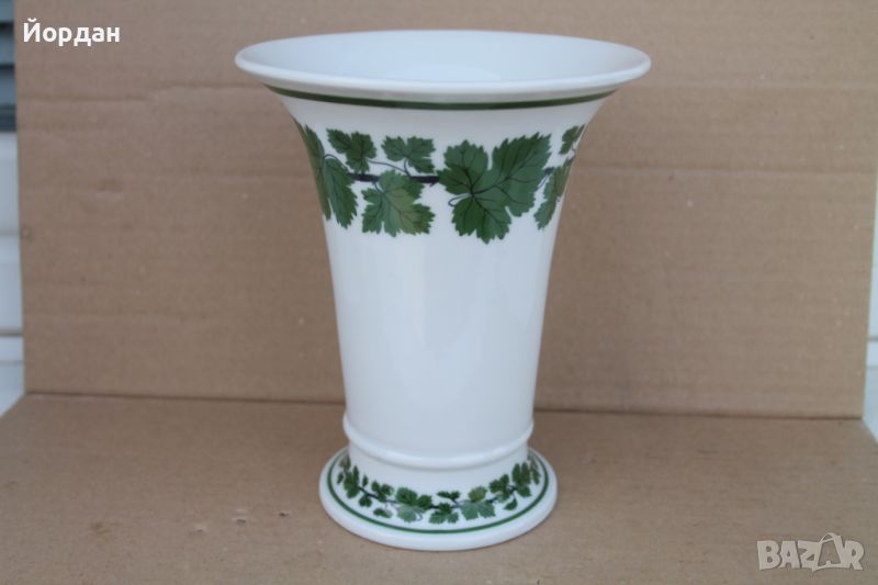 Немска порцеланова ваза ''Meissen'' 1900-та година, снимка 1