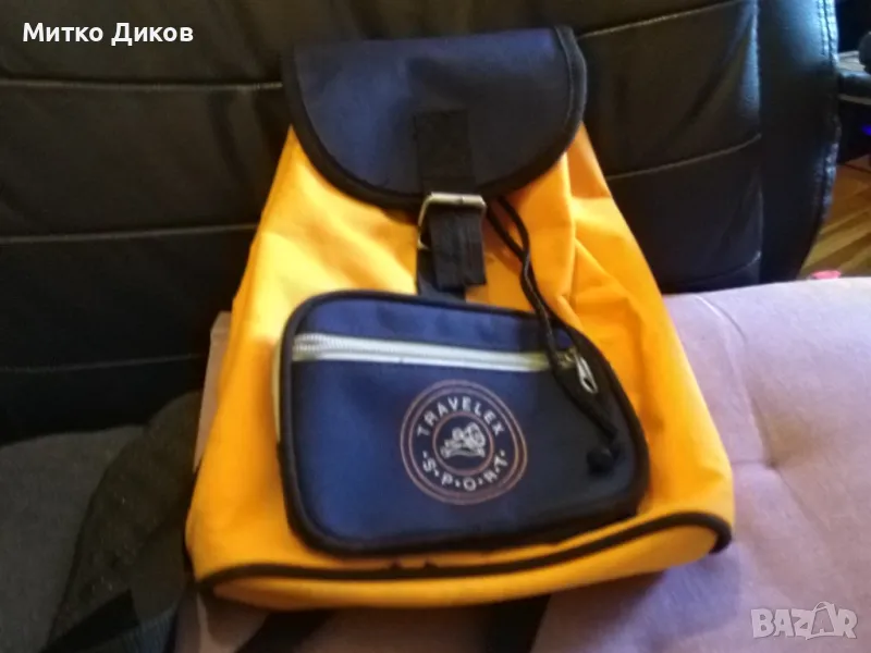 Малка компактна раничка Травелер Спорт маркова 28х23х11см, снимка 1