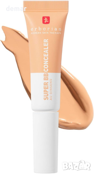 Erborian Super BB CONCEALER Овлажняващ коректор за очи, обогатен с ниацинамид и SPF 25, корейски, снимка 1