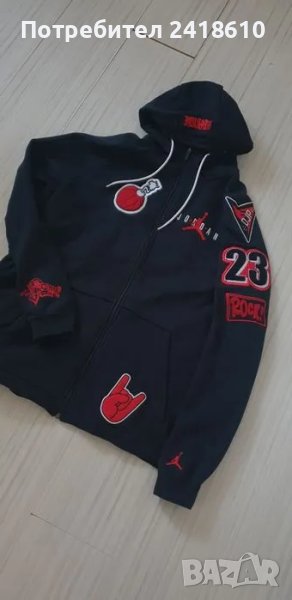 Jordan Full Zip Hoodie Slim Fit Mens Size 2XL НОВО! ОРИГИНАЛ! Мъжки Суичер!, снимка 1