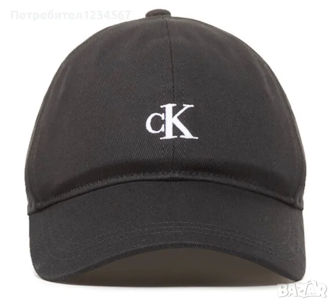 Шапка с козирка Calvin Klein, снимка 1