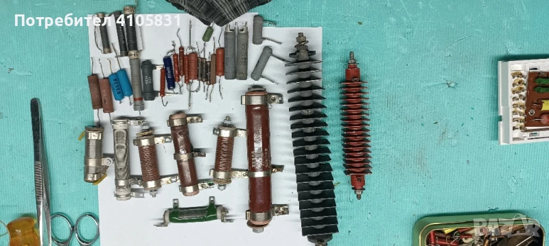 ретро радио елементи, снимка 1