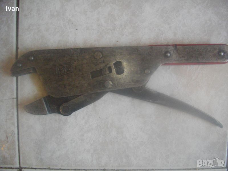 1/2-1 1/2 Цол-Американски Старо Качество Раздвижен Ключ-ОТЛИЧЕН-290мм/Захват 50мм Реглаж-BMC №11-USA, снимка 1