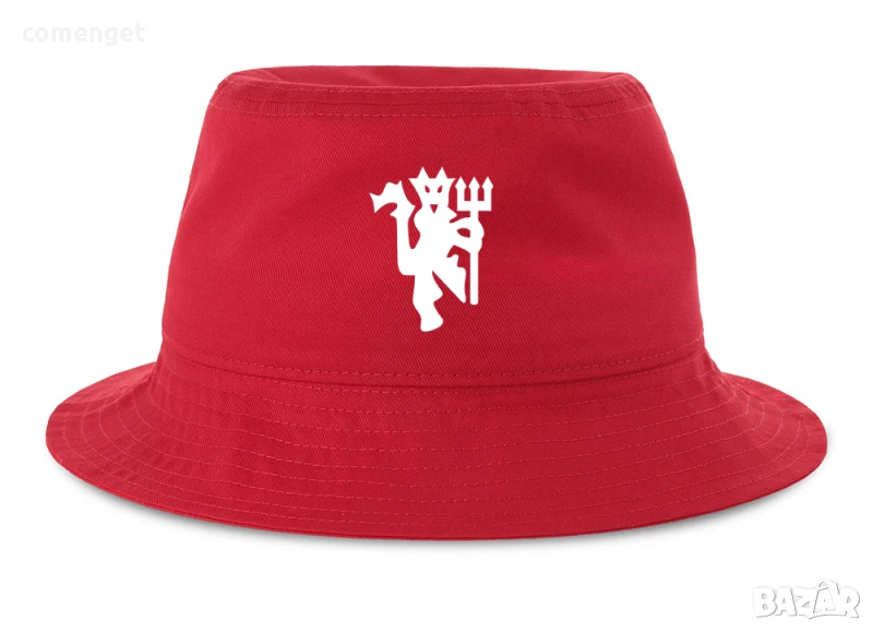 ФЕН футболна шапка идиотка MANCHESTER UNITED / МАН ЮНАЙТЕД - два модела!, снимка 1