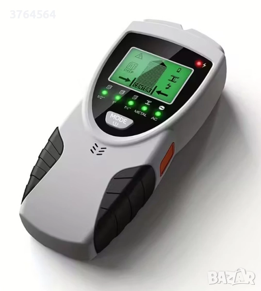 Детектор 5 в 1, скенер за стени за намиране на ел. кабели, метали, дърво, гипсови профили, снимка 1