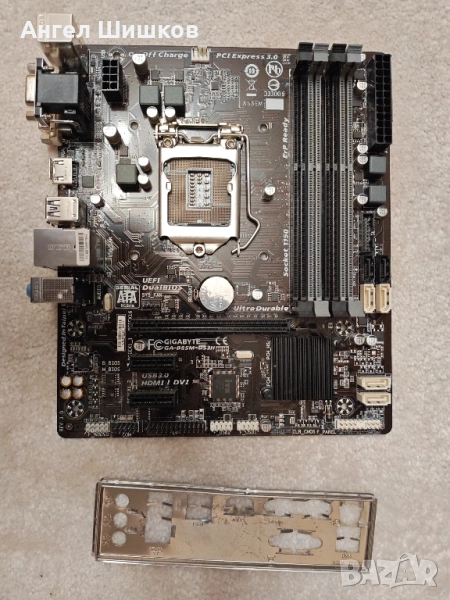 Дънна платка B85 Gigabyte GA-B85M-DS3H Socket 1150, снимка 1