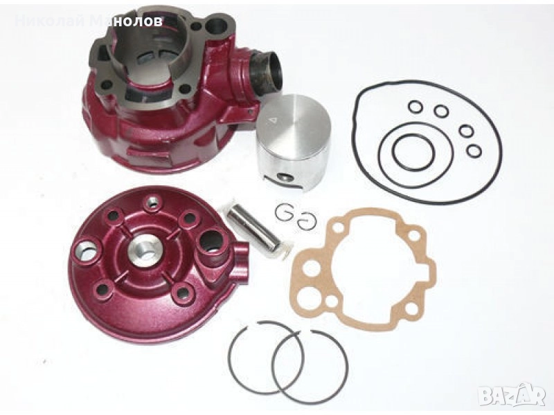 ЦИЛИНДЪР С ГЛАВА И ГАРНИТУРИ APRILIA RS50 AM6 Ф 49.00 MM, снимка 1