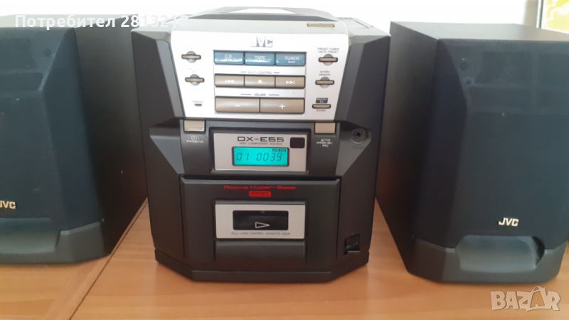 Система, уредба JVC DX-E55 с 2 броя оригиналните колони, снимка 1