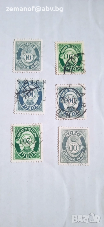 Норвежки Марки, снимка 1