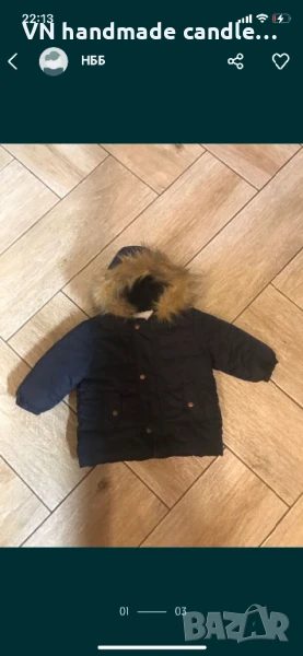 Зимно яке LOSAN 3-6 месеца размер 68, снимка 1