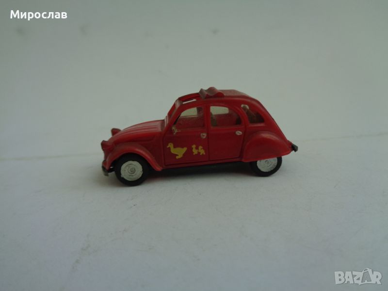 HERPA 1:87 H0 CITROEN 2 CV 6 КОЛИЧКА ИГРАЧКА МОДЕЛ , снимка 1