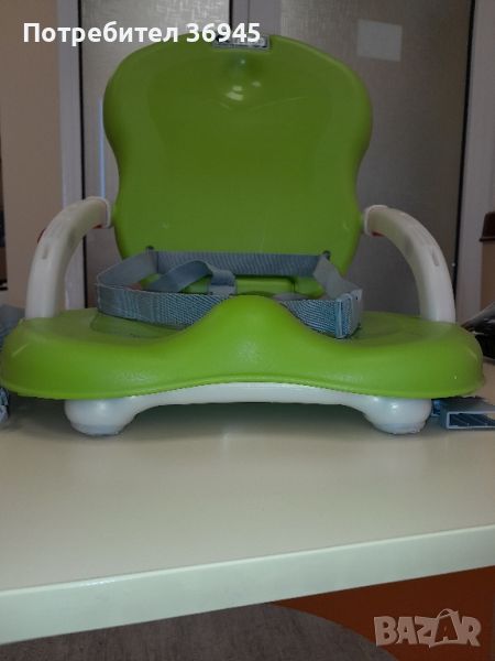 Детско столче на CAM,за хранене,подвижно,леко,сгъваемо,поставя се върху стол., снимка 1