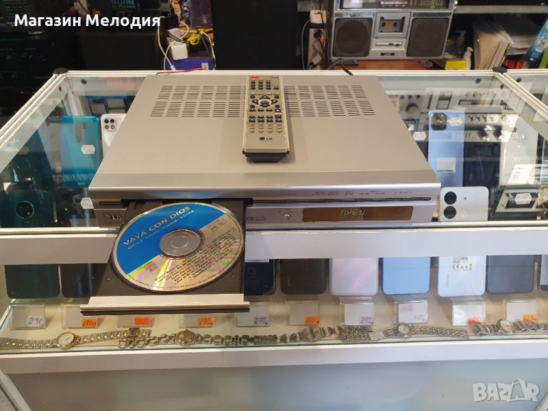 Домашно кино / ресийвър / двд. DVD/CD LG LH-T6345 Има дистанционно. С диск, радио и aux., снимка 1