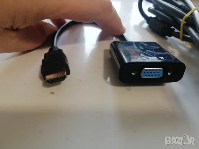 Адаптер HDMI към VGA , снимка 3 - Кабели и адаптери - 48489376