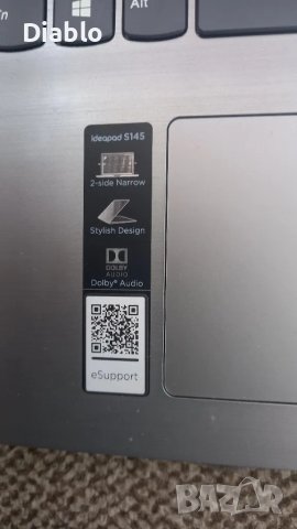 Лаптоп lenovo ideapad s145-15igm Като нов, снимка 5 - Лаптопи за дома - 49588847