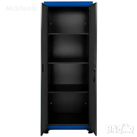 Комплект за работилница 6 части – работна маса, шкафове и сервизни колички – метални Hawek, снимка 3 - Други инструменти - 50748233