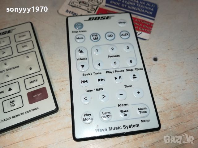 bose-remote control внос swiss 0705240820, снимка 7 - Аудиосистеми - 45614215