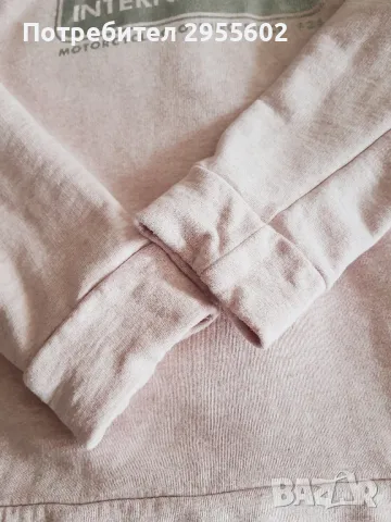 Barbour international бледорозов суитчър XL, снимка 7 - Суичъри - 49930909