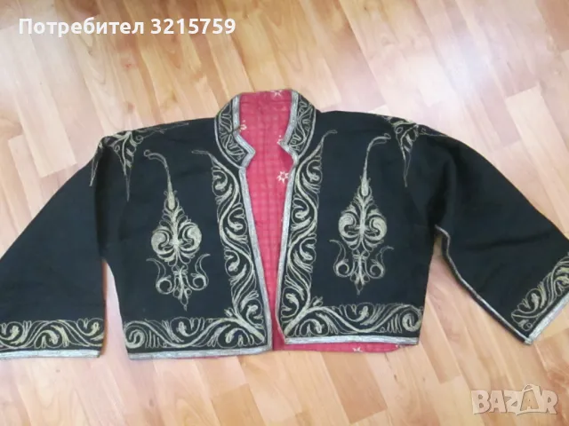 19 век елек за носия златна и сребърна сърма