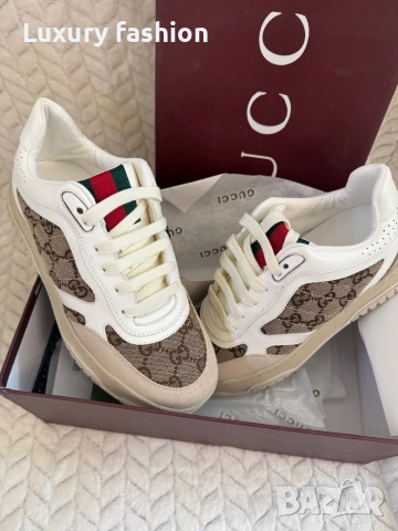 Дамски маратонки Gucci, снимка 3 - Маратонки - 52876095