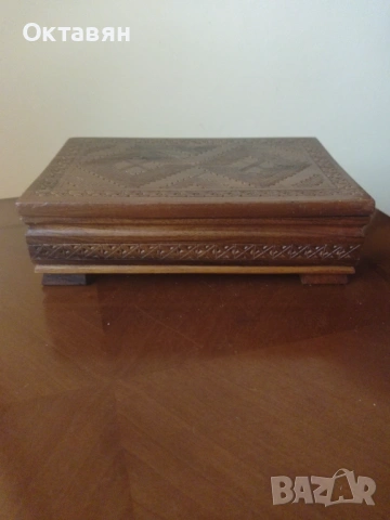 Дървена кутия за сигари