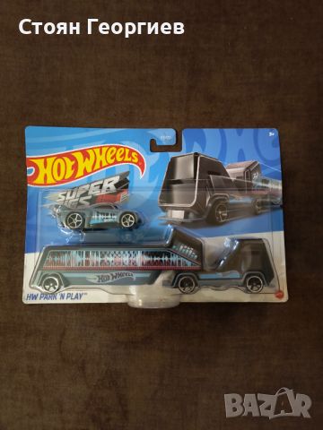 Чисто нов HOT WHEELS камион с кола