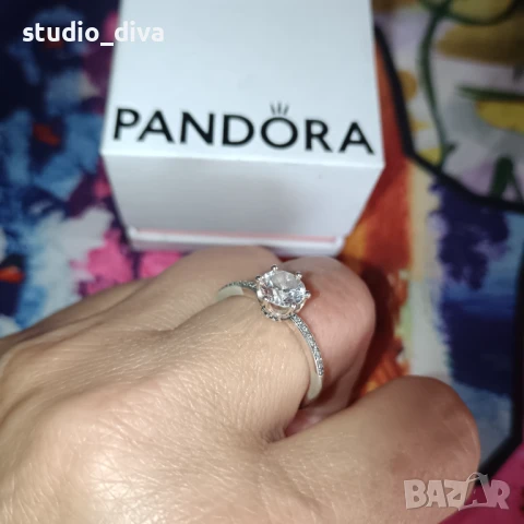 Pandora Пръстен и грuвна, снимка 5 - Пръстени - 51144364