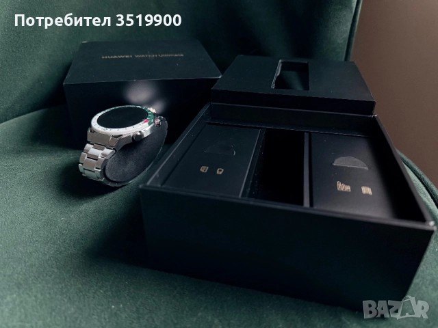 Смарт часовник Huawei ultimate green , снимка 2 - Мъжки - 52494881