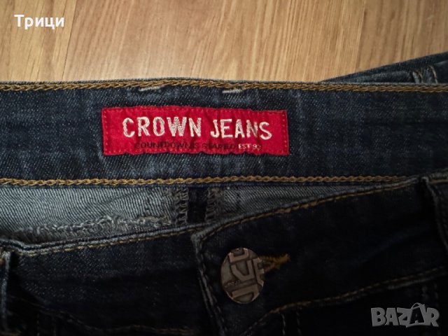 Дънкова пола Crown Jeans, снимка 4 - Поли - 44943001