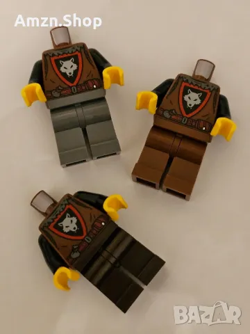 Lego minifigures Wolfpack торс + крака комплект от 3бр., снимка 1 - Колекции - 49119113