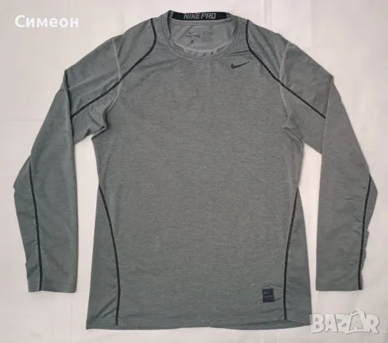 Nike PRO DRI-FIT Long Sleeve оригинална блуза Найк М, снимка 1 - Спортни дрехи, екипи - 48144689