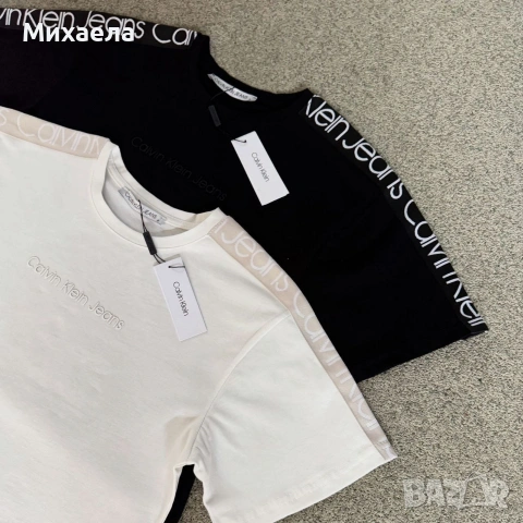 Дамски тениски CK - два цвята - 20€, снимка 8 - Тениски - 53724808
