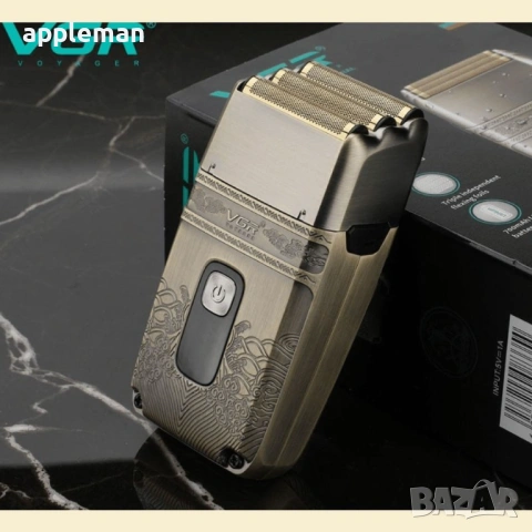 Електрическа самобръсначка с тройна титанова мрежа VGR V-335, снимка 4 - Електрически самобръсначки - 53721995