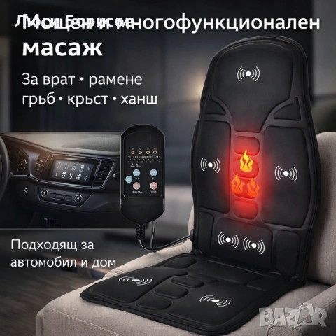 Масажна седалка с подгряване!, снимка 3 - Масажори - 53068833