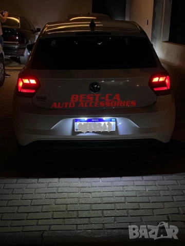 Комплект LED плафони за регистрационен номер подходящи за Volkswagen Seat Skoda, снимка 8 - Аксесоари и консумативи - 26128653