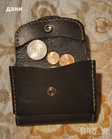 Портфейл от естествена кожа , снимка 5 - Портфейли, портмонета - 53232326