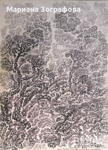  Графики 17 бр. - големи, - Картина „ Аспаруховият дъб ” 1994 г., снимка 12 - Картини - 22615936