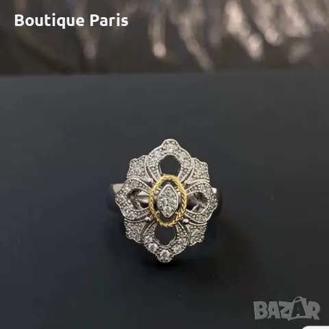 Buccellati пръстен с мойсанити