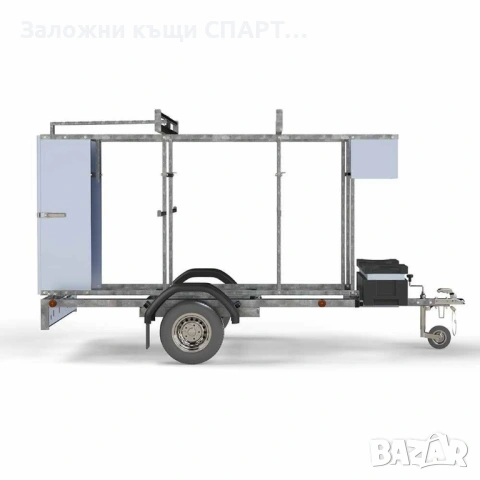 Заключващо се ремарке със Скеле, снимка 3 - Други машини и части - 53992434