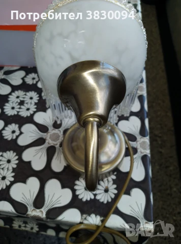 Ретро нощна лампа, снимка 5 - Настолни лампи - 51237476