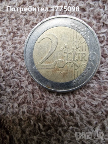 Продавасе 2 евро 2002г А, снимка 2 - Други услуги - 53836456