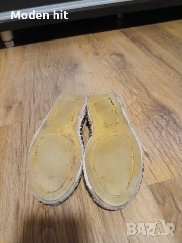 Дантелени черни еспадрили, снимка 5 - Дамски ежедневни обувки - 50648160