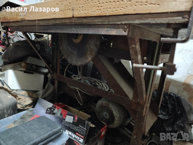 Настолен циркуляр и абрихт трифазен, снимка 3 - Циркуляри - 51535010