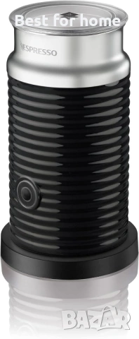 Nespresso Aeroccino 3 Разпенител за мляко, Черен, Стомана